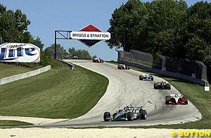 The CART race at Road America last year