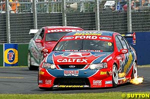 Russell Ingall in his SBR BA Falcon