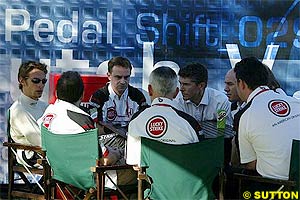 A BAR meeting at the Australian GP