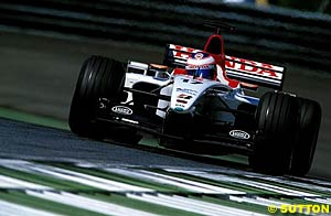 Jenson Button finished fourth