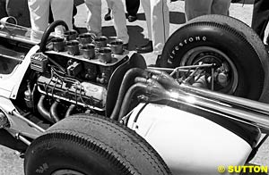 Clark's Lotus at Indy 1963