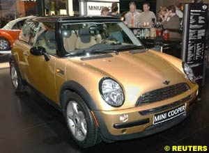 Trend magazine named the Mini Cooper Car of the Year at the North American International Auto Show in January