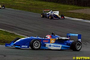 Top performer at Knockhill and round eight winner,  Nelsinho Piquet