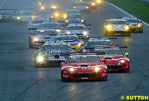 Action from the 2002 FIA GT series