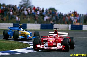 Barrichello fighting his way to the top
