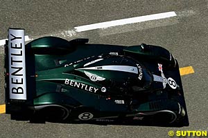 The car to beat, the Bentley Speed 8