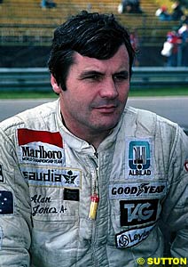 Alan Jones, probably not Jean-Marie Balestre's best friend...