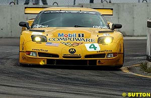 Kelly Collins and Oliver Gavin won the GTS class