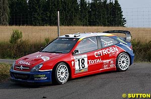 Winner Sebastien Loeb