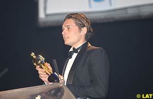 Fisico with his award