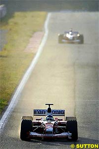 Cristiano da Matta during testing