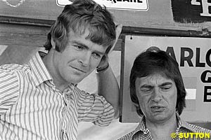 Max Mosley of March and Brabham owner Bernie Ecclestone