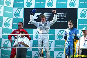 The first win at Malaysia 