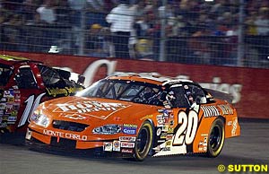 Charlotte winner Tony Stewart