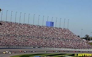The Kansas Speedway, destined to become even bigger