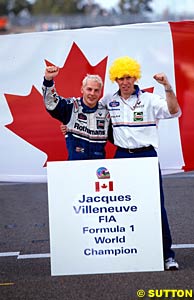 Jacques Villeneuve at Clear at Jerez, 1997