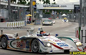 JJ Lehto on his way to victory at Miami