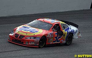 One slightly used Pontiac Grand Prix of winner Ricky Craven