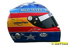 Helmet, Fernando Alonso