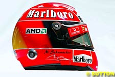 Helmet, Michael Schumacher