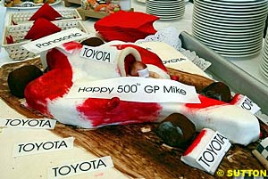 Toyota's 500-Cake for Doodson