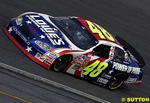 Winner Jimmie Johnson