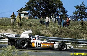 Peter Revson scored McLaren's first pole