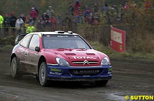 Sebastien Loeb took second place in the rally and the drivers' standings as Citroen won the manufacturers's crown