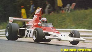 Andretti at the Nurburgring in 1975