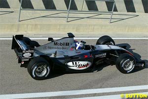 The McLaren MP4/19