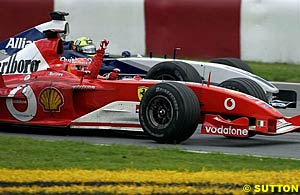 Michael beat Ralf in Canada