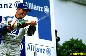 Ralf scored his first win in over a year in France