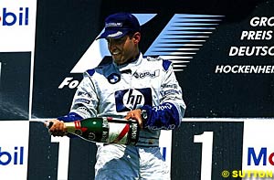Montoya dominated the German GP
