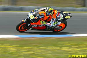 Winner Valentino Rossi