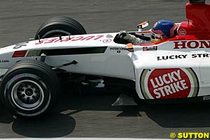 Villeneuve shone in qualifying