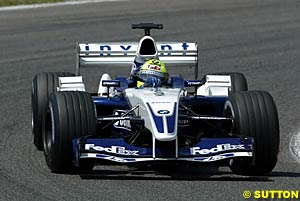 Williams scored, but were way off the pace
