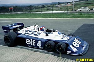 The Tyrrell P34 in South Africa, 1977