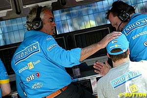 Flavio Briatore pleased with Alonso's third place in qualifying