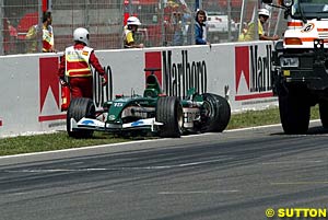 Antonio Pizzonia's car