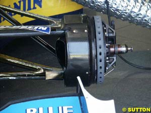 Detail of the Renault R23