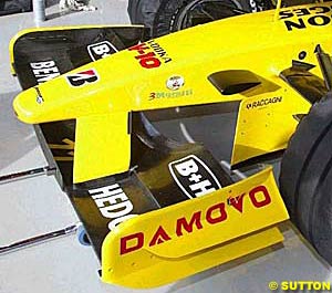 Jordan's front wing