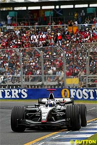 Coulthard scored one point for McLaren