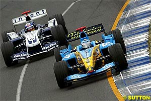 Trulli keeps Montoya t bay