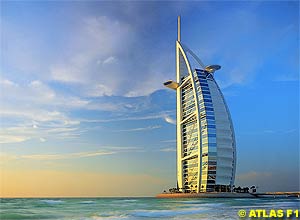 The Burj Al Arab hotel