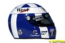 Helmet, David Coulthard