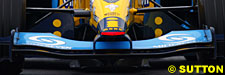 Renault front wing, red-orange nose tip