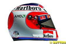 Helmet, Rubens Barrichello