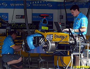 Renault sidepod