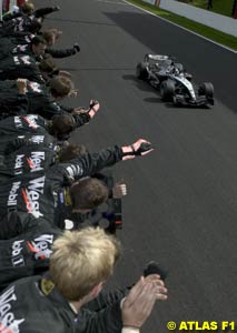 Kimi Raikkonen wins the Belgian Grand Prix