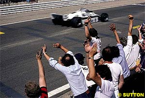 Rosberg wins Dijon 1982